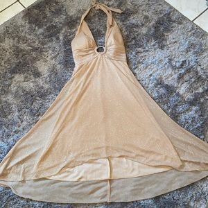 Venus, gold dress size medium